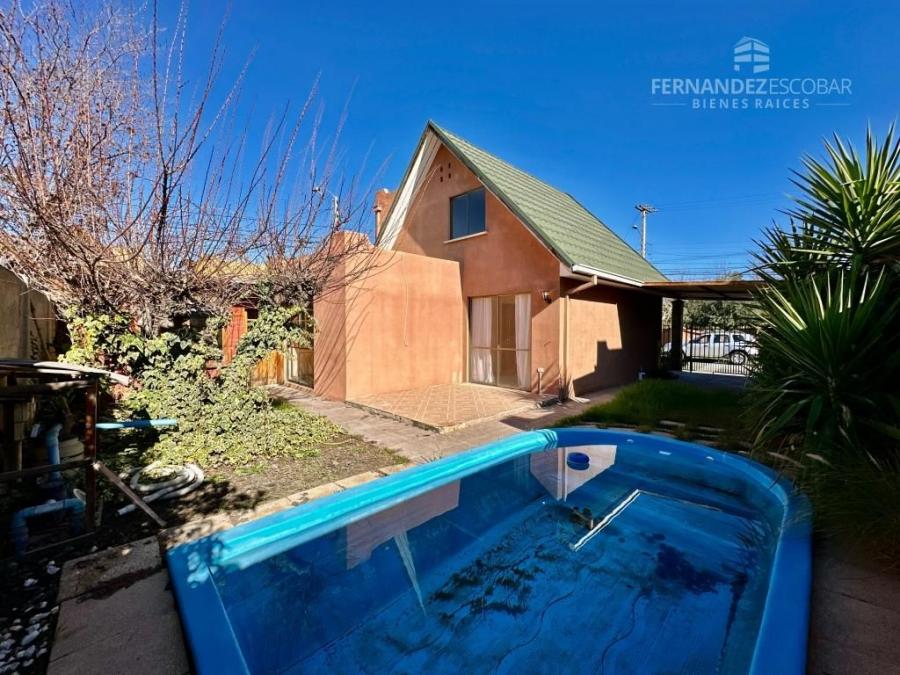 SAN FELIPE - VENDE CASA 3D 2B PISCINA- COND NALCAHUE