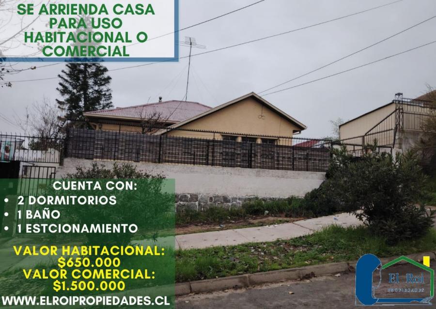 Foto Casa en Arriendo en Centro de Quilpué, Quilpué, Valparaiso - $ 650.000 - CAA153563 - BienesOnLine