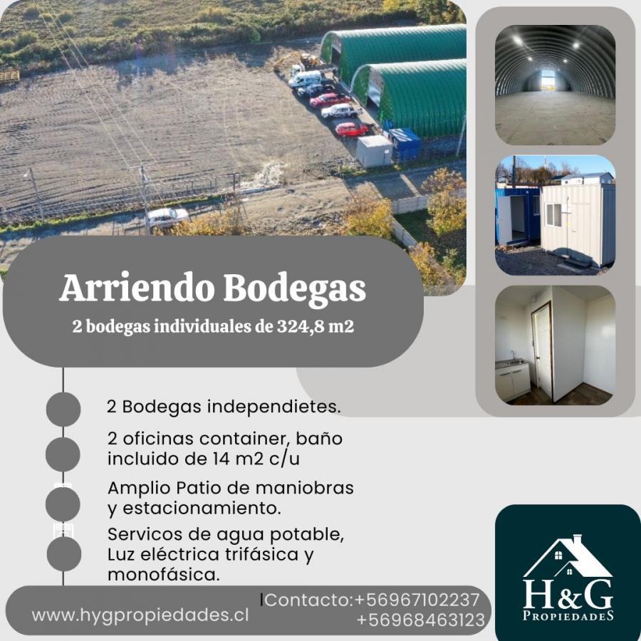 Se Arriendan Bodegas