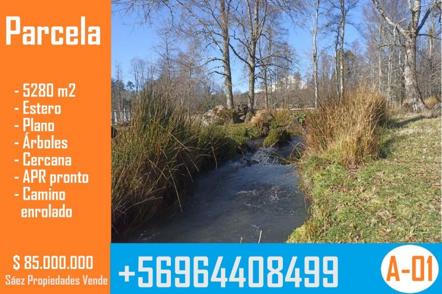 Foto Parcela en Venta en Molco, Camino Villarrica - Pucón, Cautin - $ 85.000.000 - PAV124433 - BienesOnLine