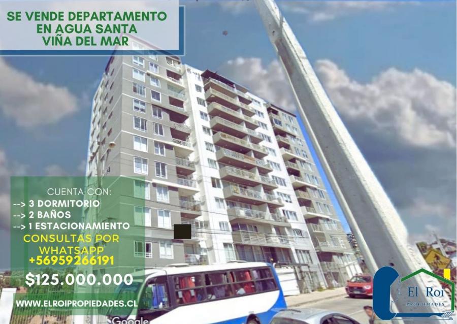 Foto Departamento en Venta en Viña del Mar, Valparaiso - $ 125.000.000 - DEV148122 - BienesOnLine