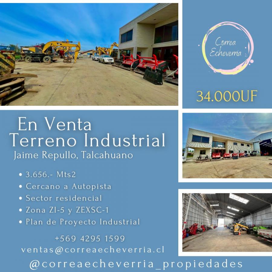 Foto Industrial en Venta en Talcahuano, Talcahuano, Concepción - UFs 34.000 - INV153689 - BienesOnLine