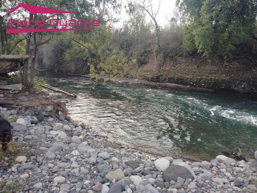 VENDO HERMOSA PROPIEDAD A ORILLAS DEL RIO CHILLAN EN PINTO