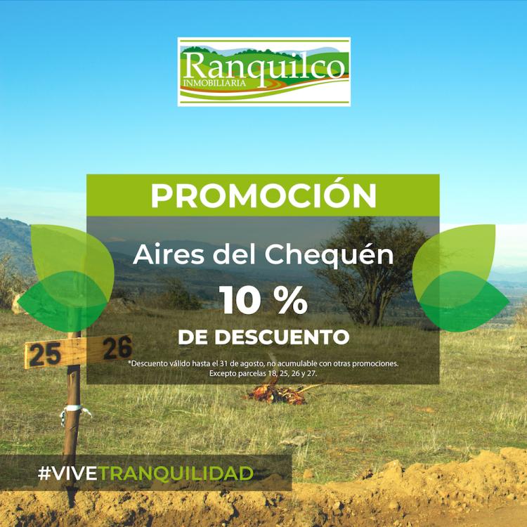 Venta de Parcelas en Marchigue con 10% de descuento