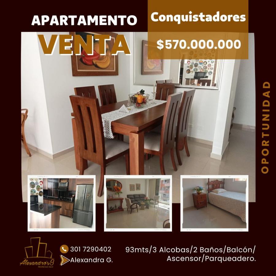 Foto Apartamento en Venta en Conquistadores, Medellín, Antioquia - $ 570.000.000 - APV211505 - BienesOnLine