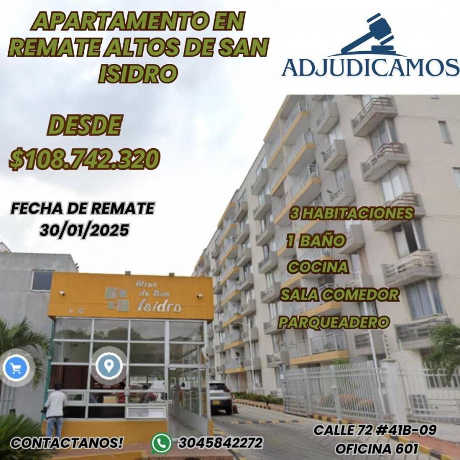 APARTAMENTO EN REMATE ALAMEDA DEL RIO 