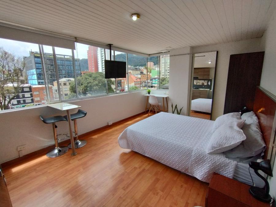 apartamento estudio amoblado Bogota chapinero