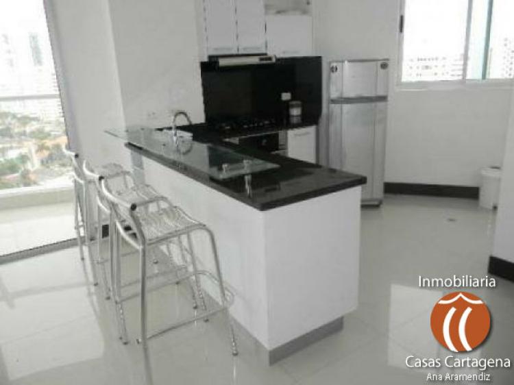 ARRIENDO  APARTAMENTO EN CARTAGENA TIENE AIRE ACONDICIONADO EN TODOS LOS ESPACIOS 