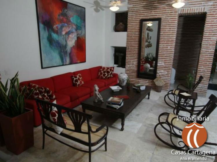 ARRIENDO CASA EN CARTAGENA  DE BUEN ESTILO Y COMODA PARA VACACIONES 