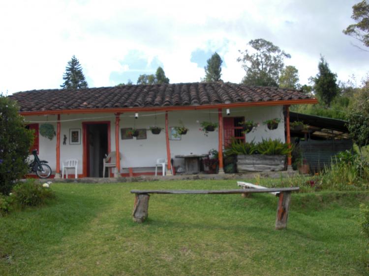 vendo finca en guarne, 2 cuadras y media, se recibe o se fia parte