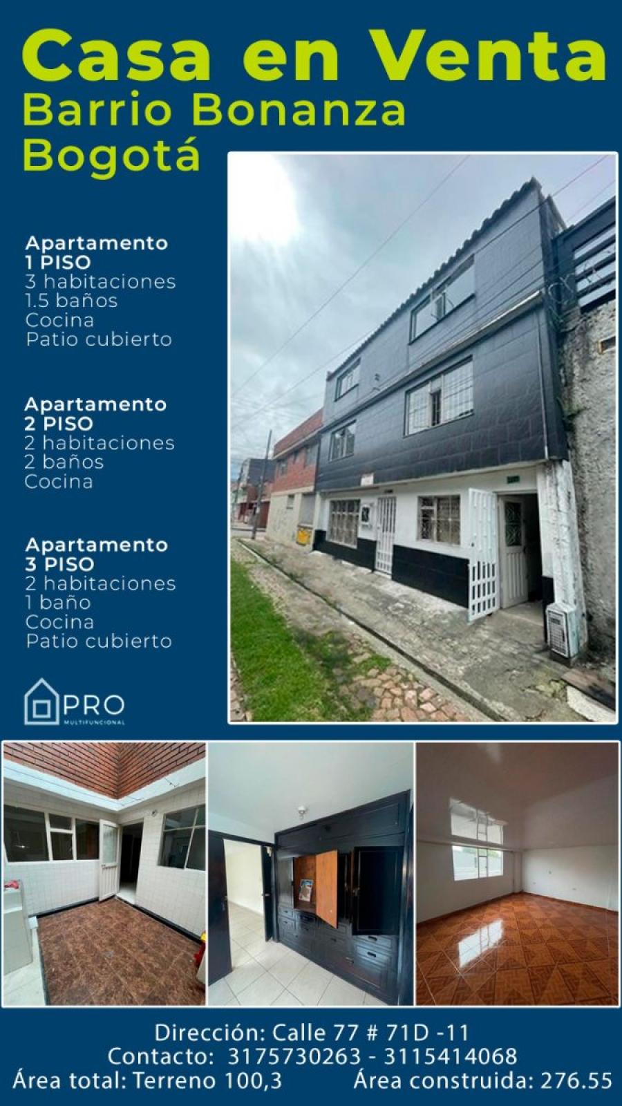 Foto Casa en Venta en Bonanza, Engativ, Bogota D.C - $ 590.000.000 - CAV210835 - BienesOnLine