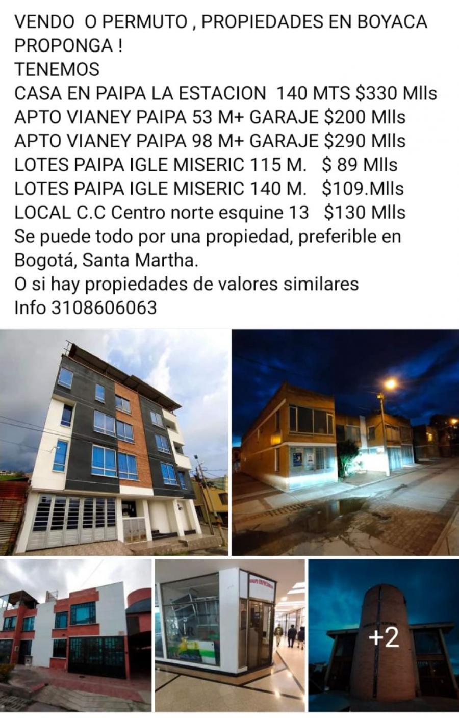 Foto Casa en Venta en estacion, paipa, Boyac - $ 330.000.000 - CAV210612 - BienesOnLine