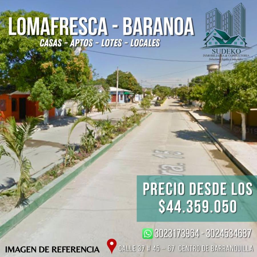 Foto Casa en Venta en LOMAFRESCA, Baranoa, Atlántico - $ 44.359.050 - CAV209679 - BienesOnLine