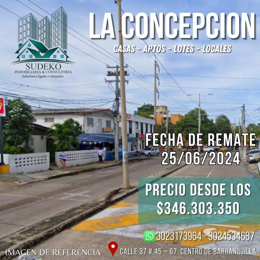 REMATE DE CASAS - INMUEBLES DE OPORTUNIDAD - COMPRAR CASA BARRANQUILLA