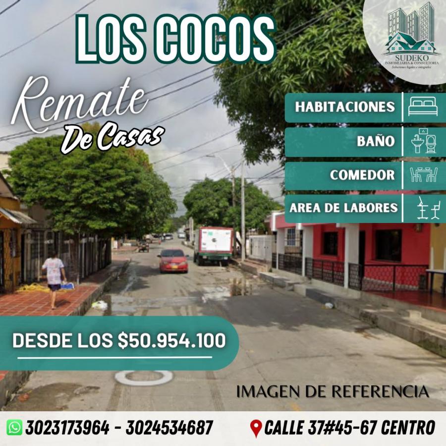 Foto Casa en Venta en LOS COCOS, Barranquilla, Atlántico - $ 50.954.100 - CAV209851 - BienesOnLine