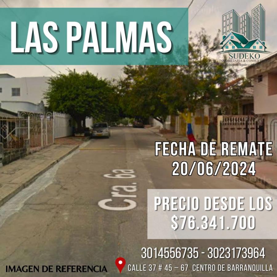 Foto Casa en Venta en Las palmas, Barranquilla, Atlántico - $ 76.341.700 - CAV209662 - BienesOnLine