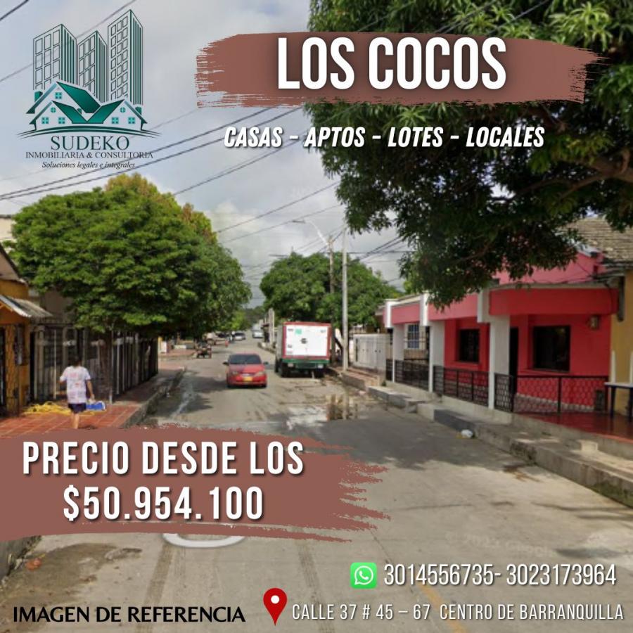 Foto Casa en Venta en los cocos, Barranquilla, Atlántico - $ 50.954.100 - CAV209722 - BienesOnLine