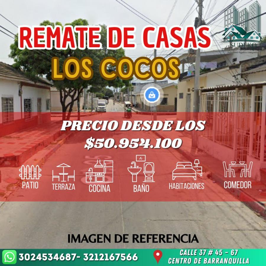 Foto Casa en Venta en LOS COCOS, Barranquilla, Atlántico - $ 50.954.100 - CAV209729 - BienesOnLine