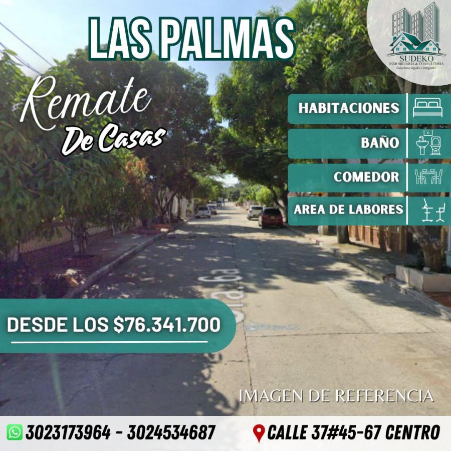 REMATES DE CASAS - INMUEBLES DE OPORTUNIDAD - COMPRAR CASA PROPIA - BARRANQUILLA