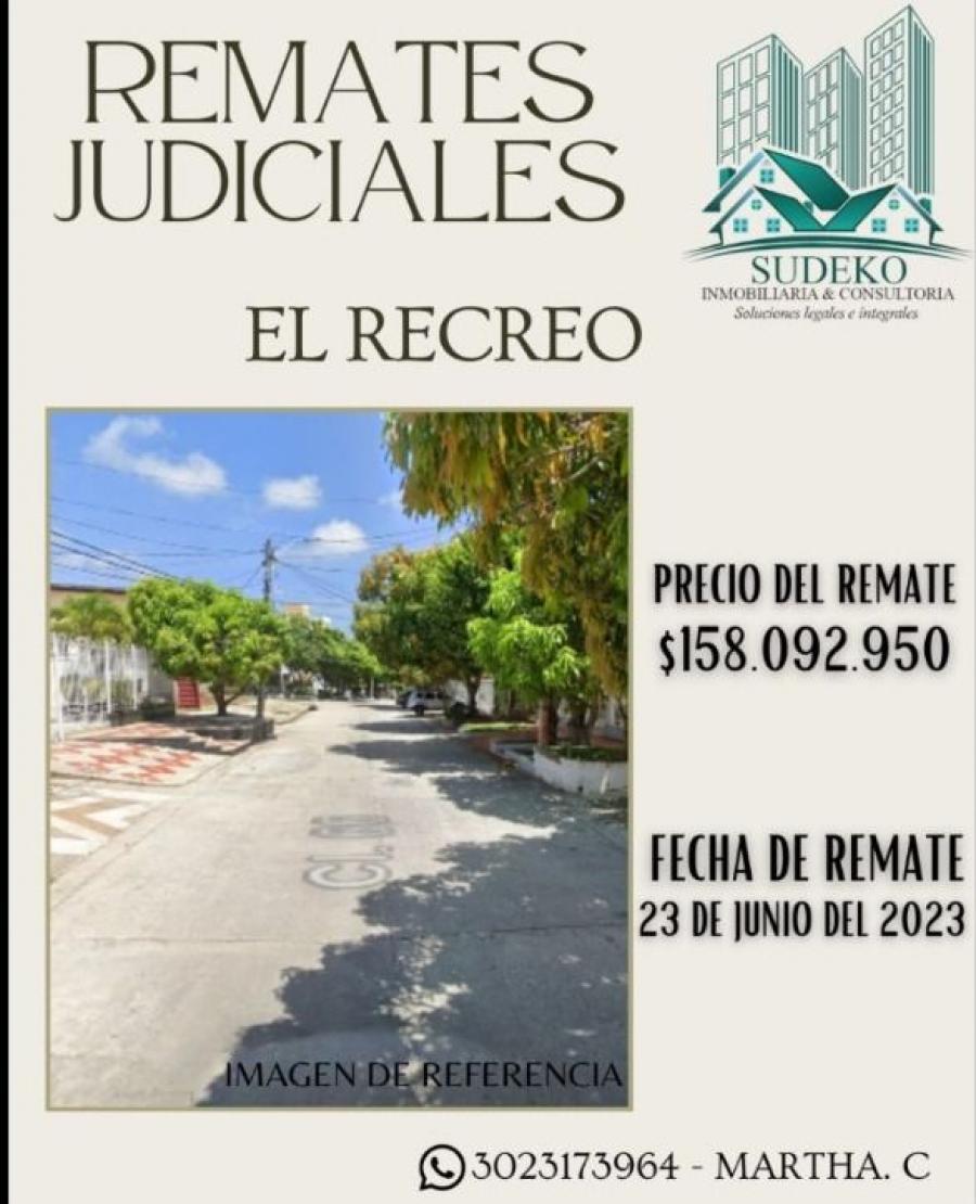 Foto Casa en Venta en RECREO, NORTE CENTRO HISTORICO, Atlántico - $ 158 - CAV202472 - BienesOnLine