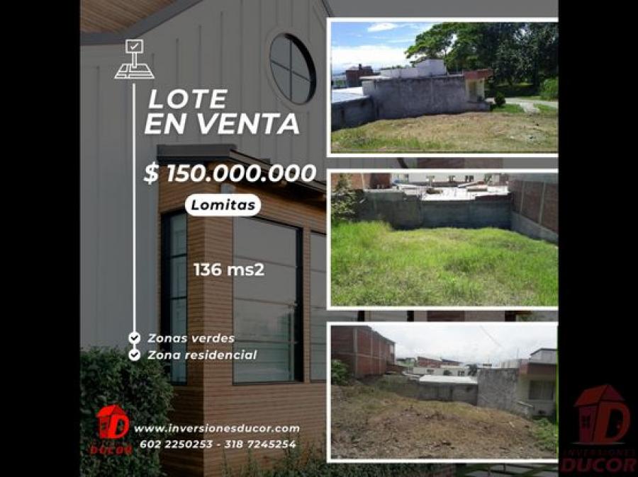 Se vende lote en Lomitas, Tuluá