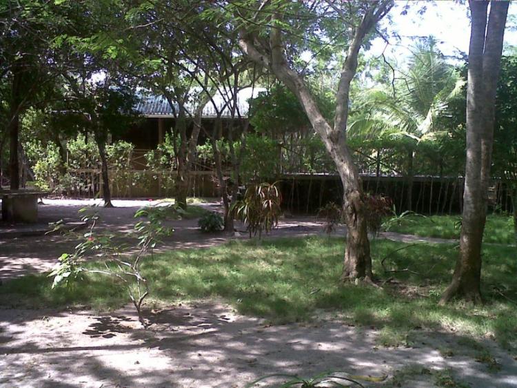 cabaña y terreno en isla baru al lado del mar