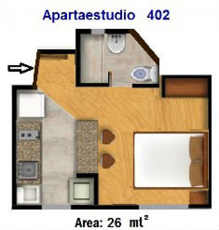 Vendo   Aparta estudio    tipo LOFT