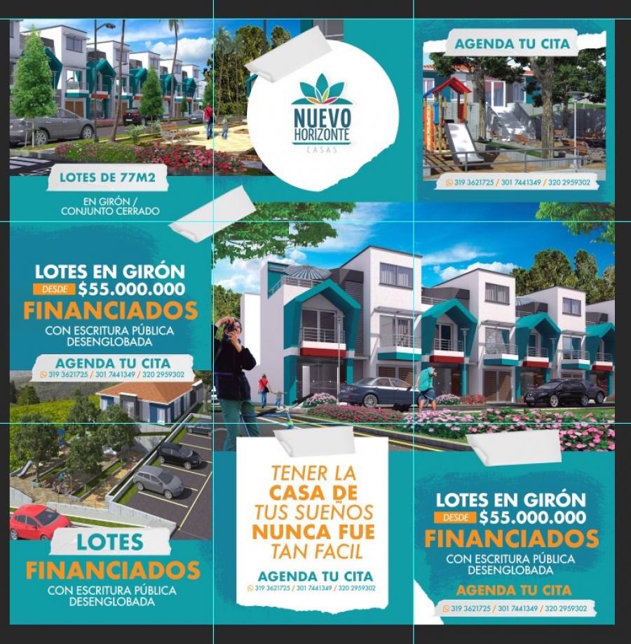 Foto Lote en Venta en Girón, Santander - $ 55.000.000 - LOV186215 - BienesOnLine