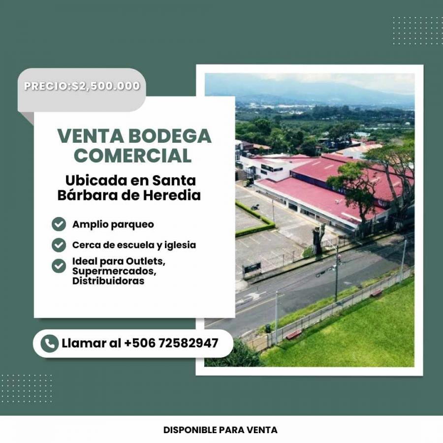 Foto Bodega en Venta en Santa Bárbara, Heredia - U$D 2.500.000 - BOV109726 - BienesOnLine