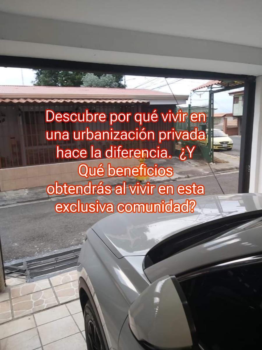 Descubre por qué vivir en una urbanización privada hace la diferencia, casa en venta en Desamparados