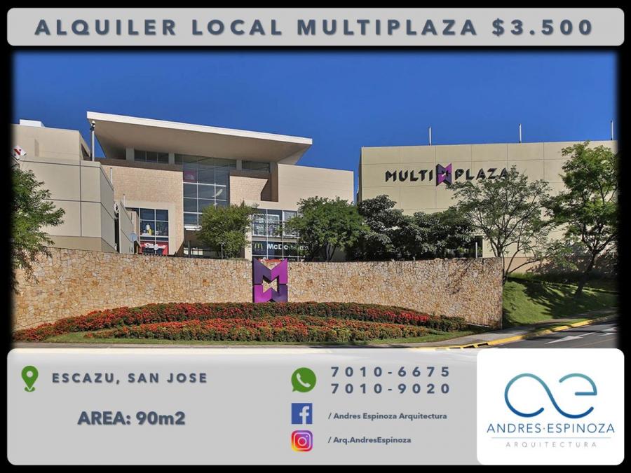 AE ARQUITECTURA | LOCAL MULTIPLAZA ESCAZU $3.500+iva AE 0546