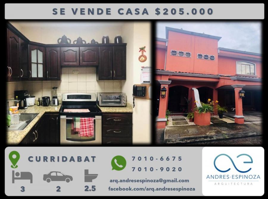 Foto Casa en Venta en Curridabat, San Jos - U$D 205.000 - CAV20923 - BienesOnLine