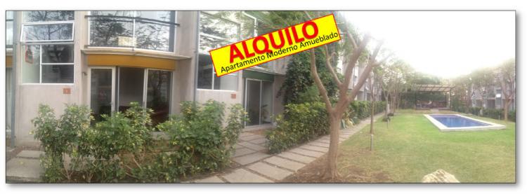 ALQUILO MODERNO APARTAMENTO AMOBLADO $1300