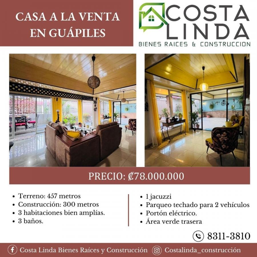 Casa a la venta en Guápiles centro