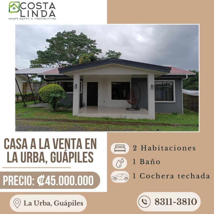 Casa a la venta en La Urba, Guápiles