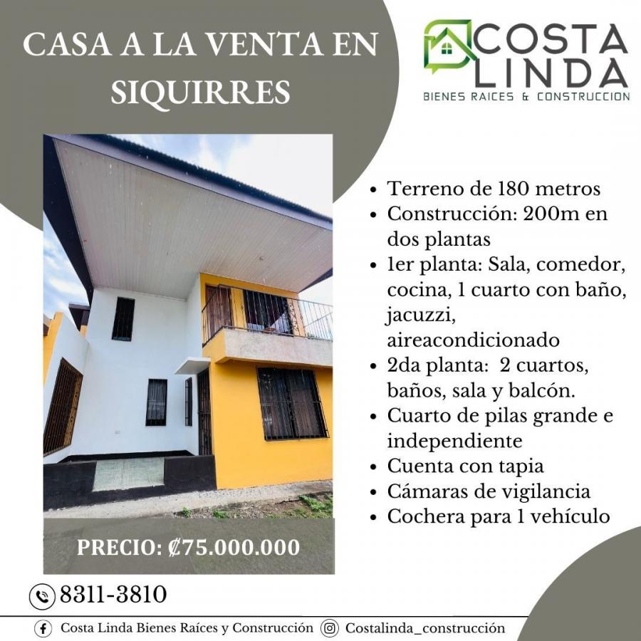 Foto Casa en Venta en Siquirres, Siquirres, Limón - ¢ 75.000.000 - CAV104196 - BienesOnLine