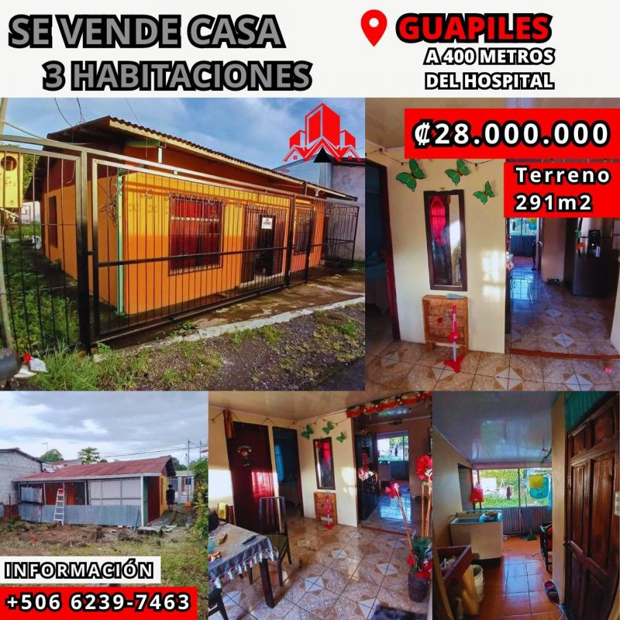 Foto Casa en Venta en Guapiles, Guápiles, Limón - ¢ 33.000.000 - CAV101356 - BienesOnLine