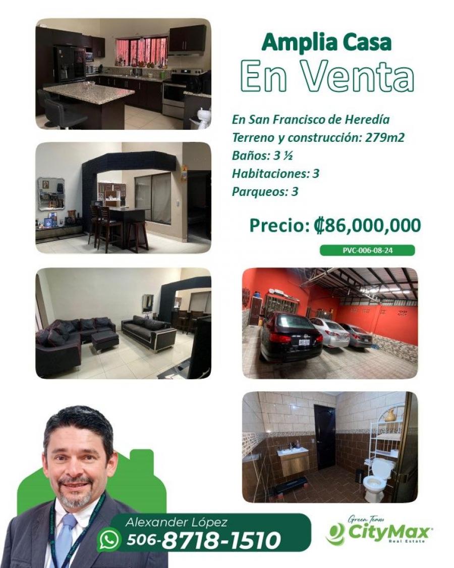 Foto Casa en Venta en San Francisco, Heredia - ¢ 86.000.000 - CAV105271 - BienesOnLine