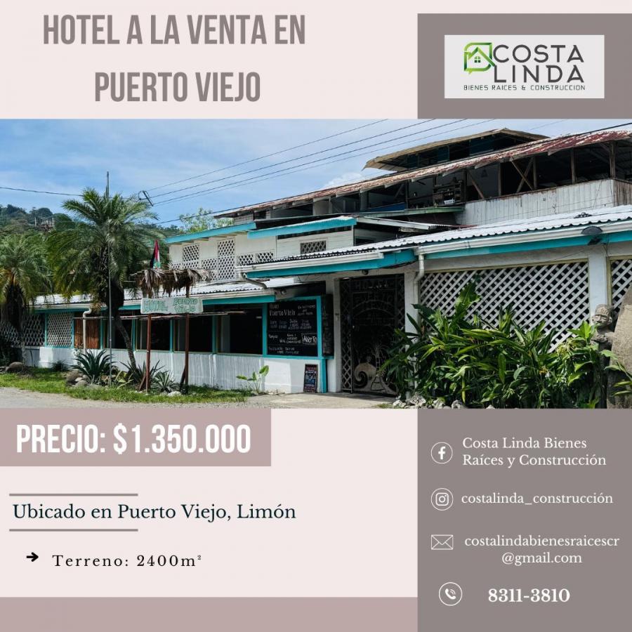 Foto Hotel en Venta en Puerto Viejo, Talamanca, Limón - U$D 1.350.000 - HOV107734 - BienesOnLine