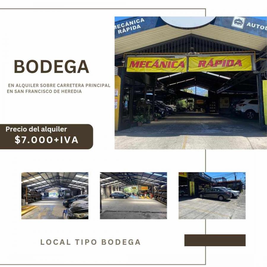 Foto Bodega en Alquiler en San Francisco, Heredia - U$D 7.000 - BOA107450 - BienesOnLine