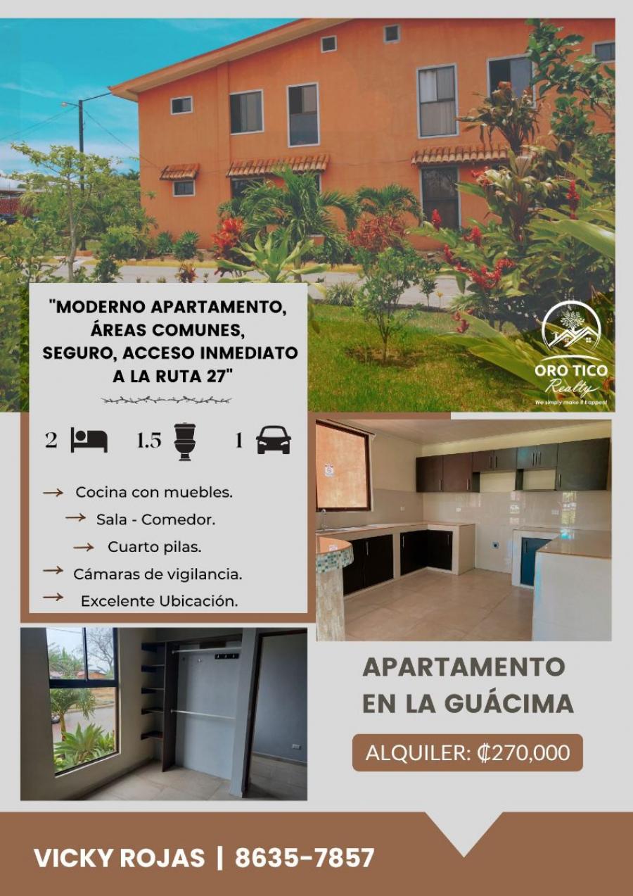 Foto Apartamento en Alquiler en Gucima, Alajuela - ¢ 270.000 - APA99125 - BienesOnLine