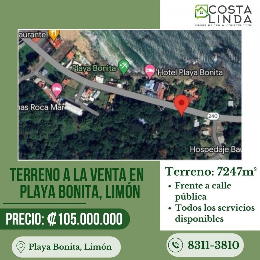 Foto Terreno en Venta en Limón, Limón, Limón - ¢ 105.000.000 - TEV104157 - BienesOnLine