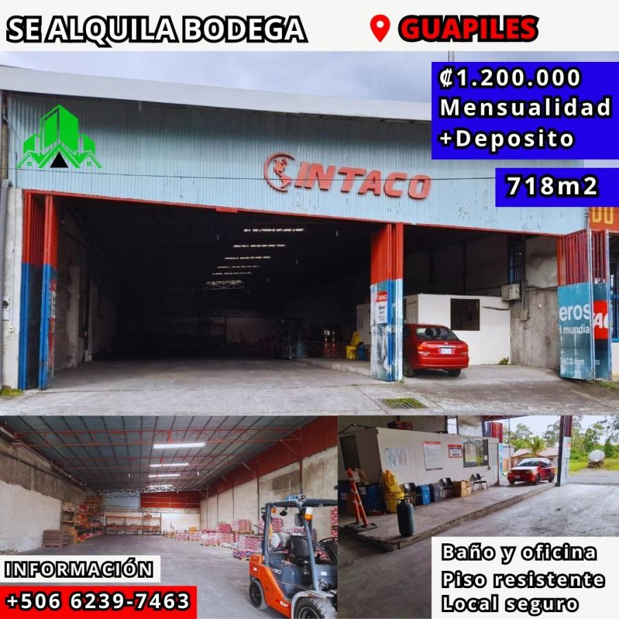 Foto Local en Alquiler Vacacional en Guapiles, Guápiles, Limón - ¢ 1.200.000 - LOC101342 - BienesOnLine