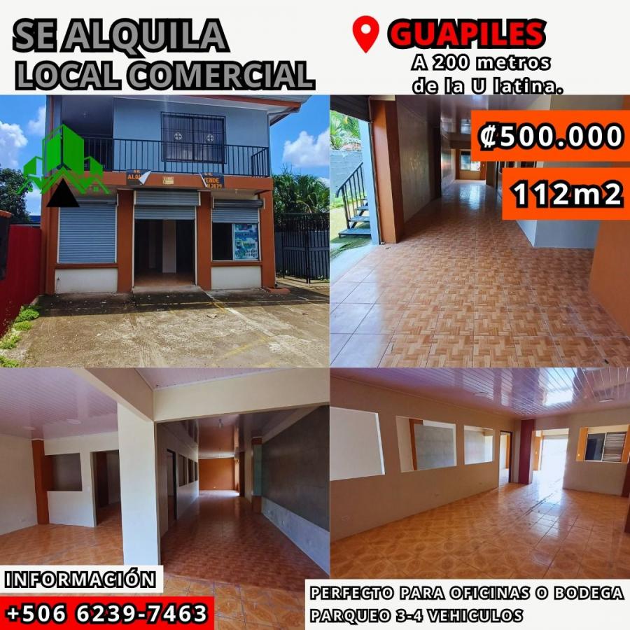 Foto Local en Alquiler en Guapiles, Guápiles, Limón - ¢ 500.000 - LOA101340 - BienesOnLine