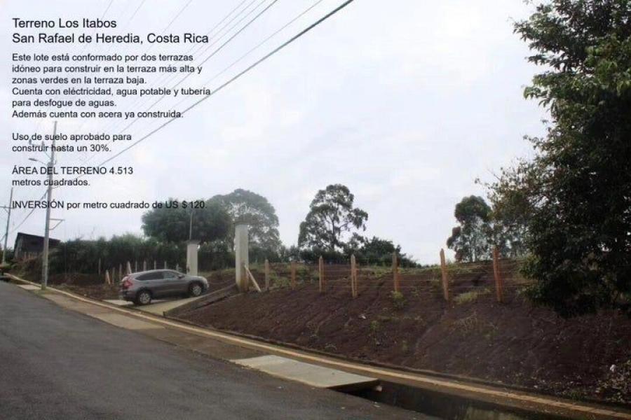 Foto Terreno en Venta en San Rafael, Heredia - U$D 542.000 - TEV105229 - BienesOnLine