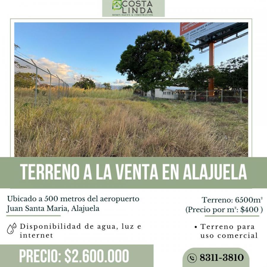 Foto Terreno en Venta en Alajuela, Alajuela, Alajuela - U$D 2.600.000 - TEV107251 - BienesOnLine