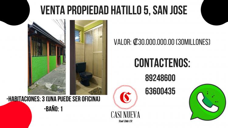 Venta Casa Hatillo 5, San Jose