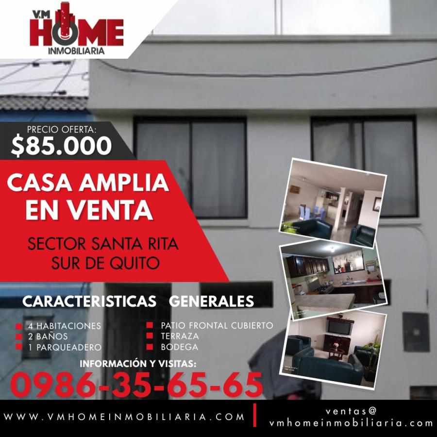 Foto Casa en Venta en Santa Rita, Quito, Pichincha - U$D 85.000 - CAV34168 - BienesOnLine