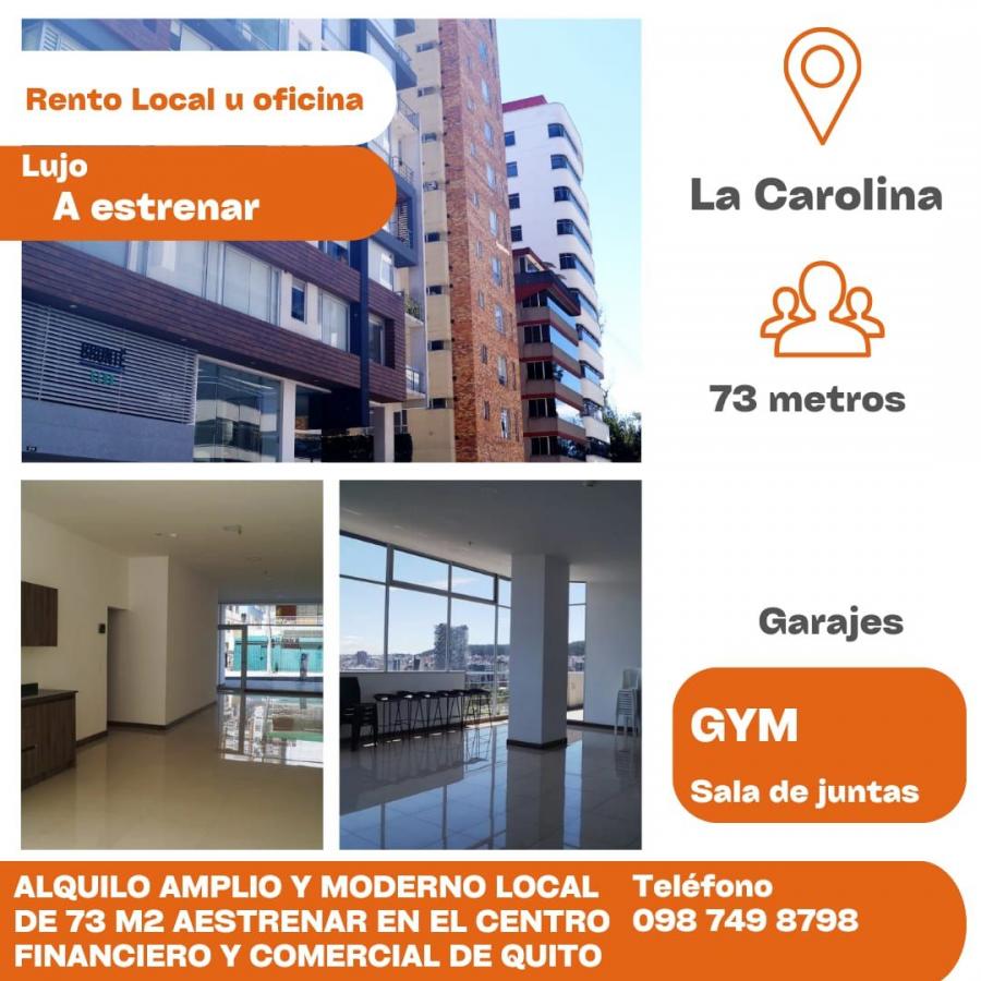 Foto Local en Arriendo en Quito, Pichincha - U$D 1.000 - LOA40393 - BienesOnLine