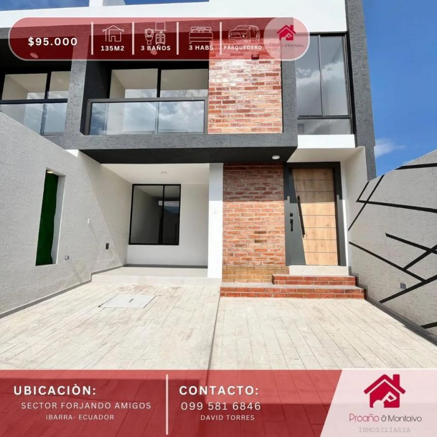 Foto Casa en Venta en Caranqui, Ibarra, Imbabura - U$D 95.000 - CAV39895 - BienesOnLine